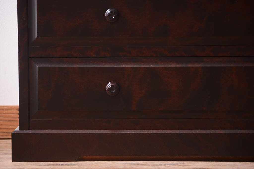 中古　北海道民芸家具　チェスト(箪笥)(定価約24万円)