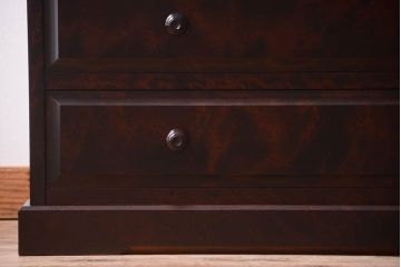 中古　北海道民芸家具　チェスト(箪笥)(定価約24万円)