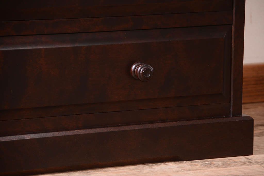 中古　北海道民芸家具　チェスト(箪笥)(定価約24万円)