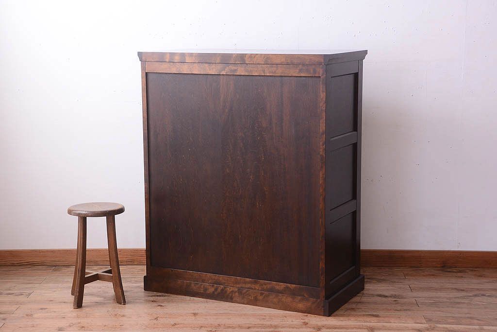 中古　北海道民芸家具　チェスト(箪笥)(定価約24万円)