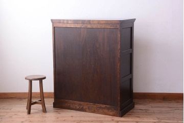 中古　北海道民芸家具　チェスト(箪笥)(定価約24万円)