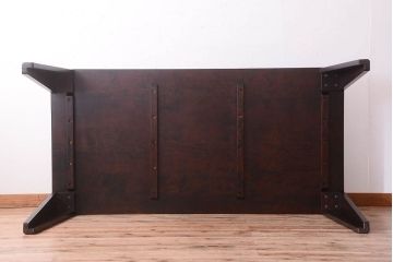中古　北海道民芸家具　ダイニングテーブル