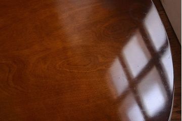 中古　飛騨産業　キツツキマーク　穂高　ラウンドダイニングテーブル