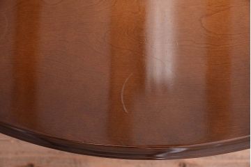中古　飛騨産業　キツツキマーク　穂高　ラウンドダイニングテーブル
