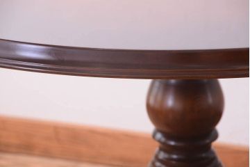 中古　飛騨産業　キツツキマーク　穂高　ラウンドダイニングテーブル