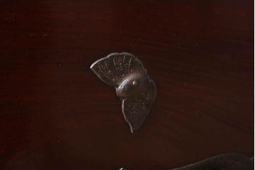 アンティーク家具　明治期　古民具・骨董　アンティーク二本松箪笥ローボード(時代箪笥・衣装箪笥)