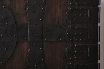 アンティーク家具　明治期　アンティークの重ね観音箪笥(衣装箪笥・時代箪笥)