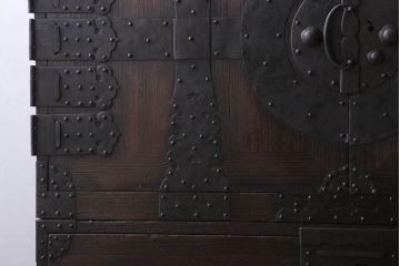 アンティーク家具　明治期　アンティークの重ね観音箪笥(衣装箪笥・時代箪笥)