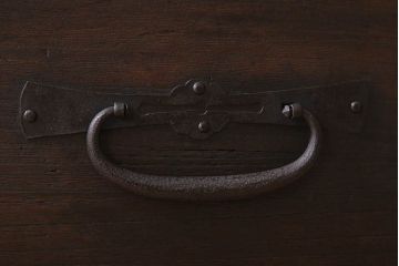 アンティーク家具　明治期　アンティークの重ね観音箪笥(衣装箪笥・時代箪笥)