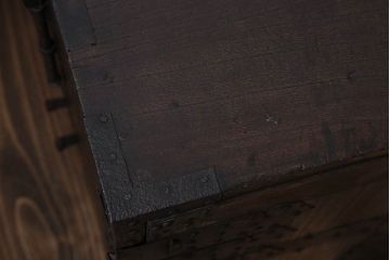 アンティーク家具　明治期　アンティークの重ね観音箪笥(衣装箪笥・時代箪笥)