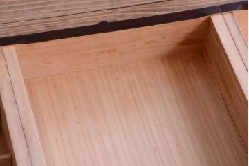 中古　北海道民芸家具　整理タンス(チェスト)(定価約30万円)