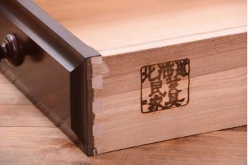 中古　北海道民芸家具　整理タンス(チェスト)(定価約30万円)