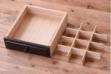 中古　北海道民芸家具　整理タンス(チェスト)(定価約30万円)