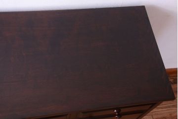 中古　北海道民芸家具　整理タンス(チェスト)(定価約30万円)