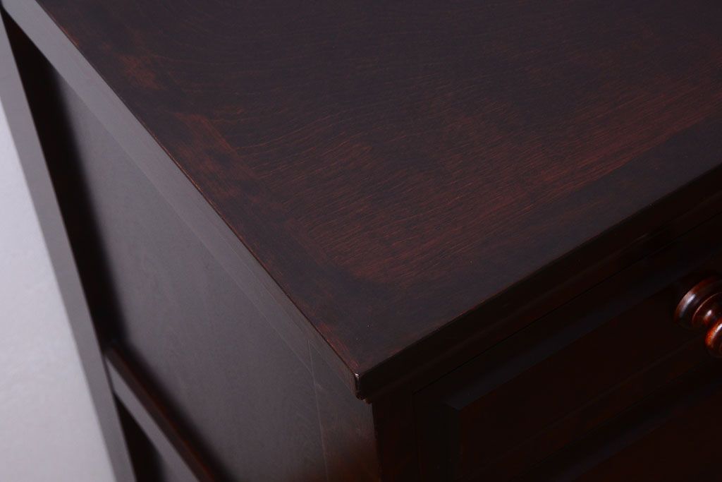 中古　北海道民芸家具　整理タンス(チェスト)(定価約30万円)