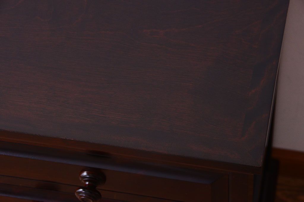 中古　北海道民芸家具　整理タンス(チェスト)(定価約30万円)