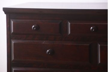 中古　北海道民芸家具　整理タンス(チェスト)(定価約30万円)