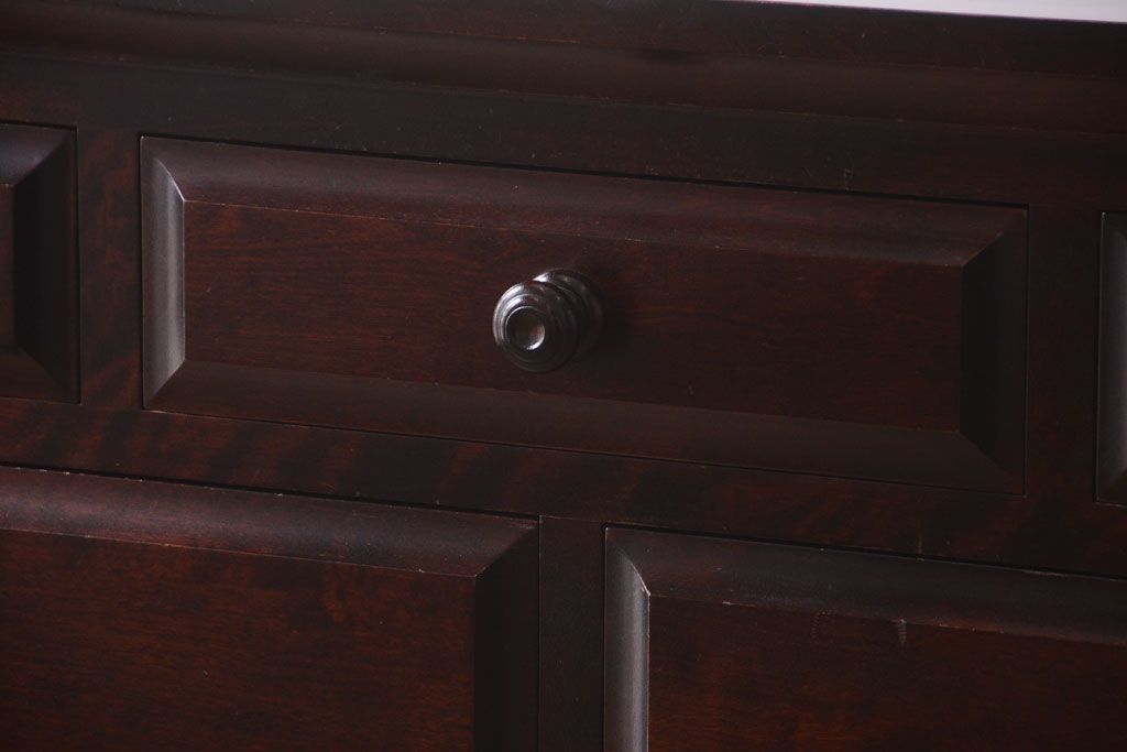 中古　北海道民芸家具　整理タンス(チェスト)(定価約30万円)