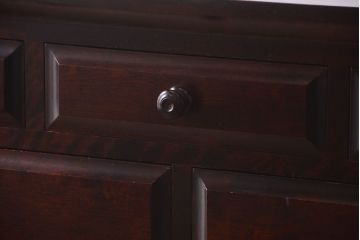 中古　北海道民芸家具　整理タンス(チェスト)(定価約30万円)