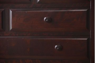 中古　北海道民芸家具　整理タンス(チェスト)(定価約30万円)