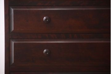 中古　北海道民芸家具　整理タンス(チェスト)(定価約30万円)