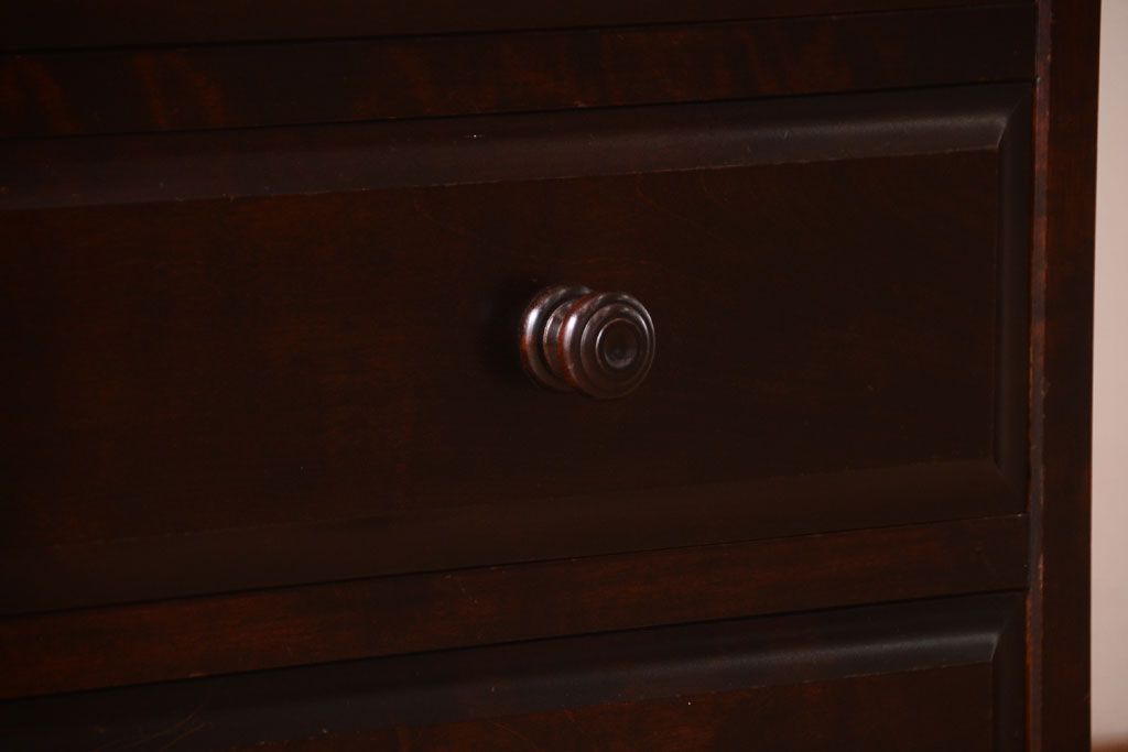 中古　北海道民芸家具　整理タンス(チェスト)(定価約30万円)