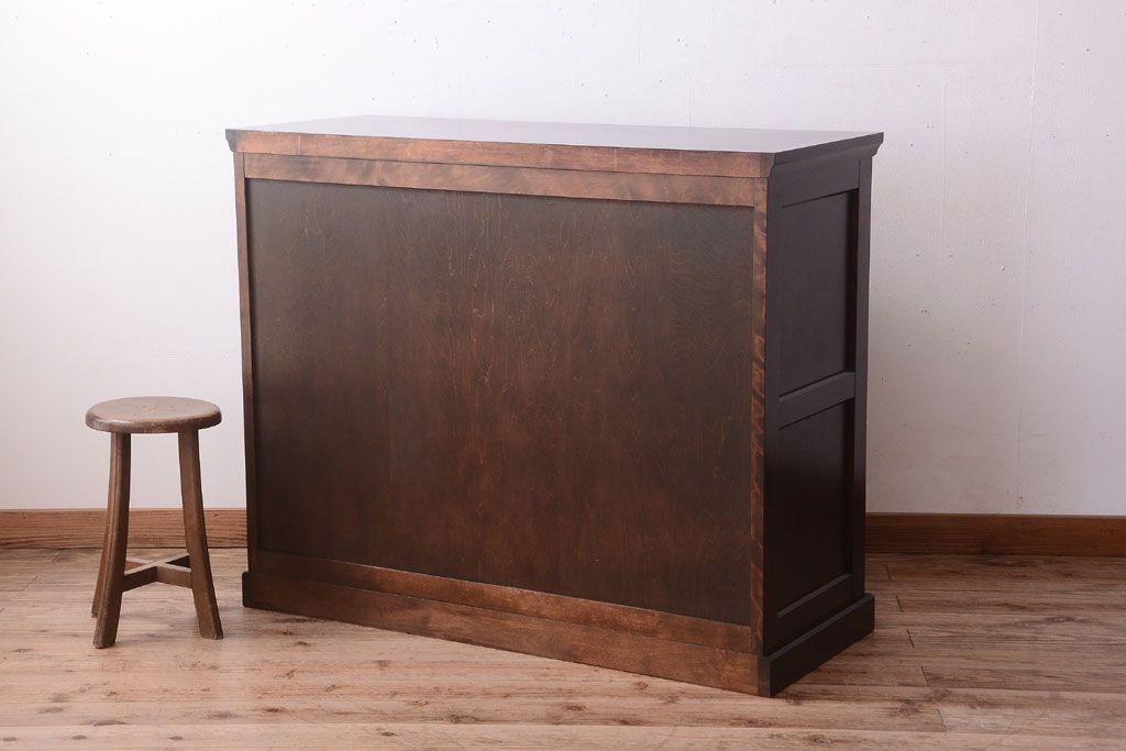 中古　北海道民芸家具　整理タンス(チェスト)(定価約30万円)