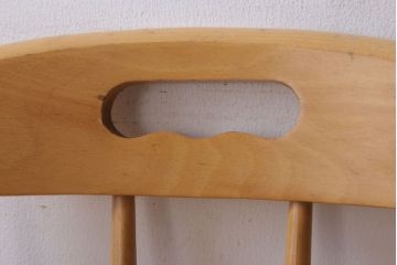 中古　飛騨家具　柏木工　明るい木味のウィンザーチェア(ダイニングチェア、ウインザーチェア)(1)