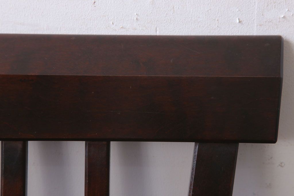 中古　北海道民芸家具　ベンチ