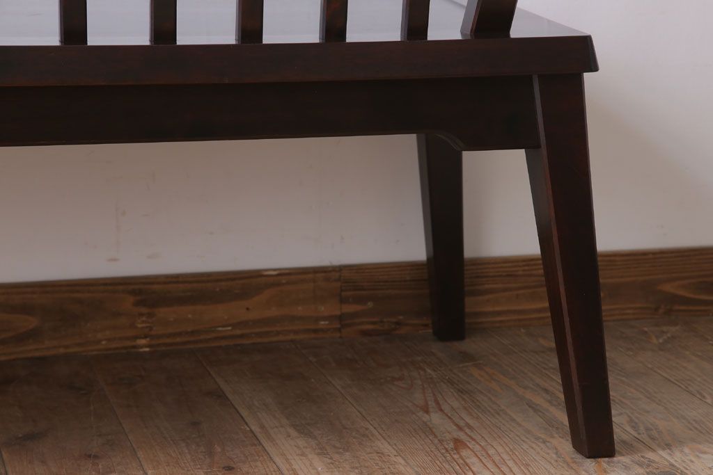 中古　北海道民芸家具　ベンチ