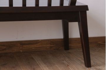中古　北海道民芸家具　ベンチ