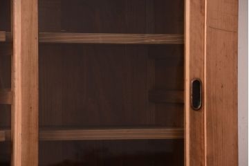 アンティーク家具　古民具・骨董　三尺　木味が美しい重ね収納棚(水屋箪笥)