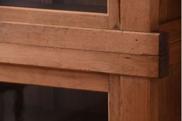 アンティーク家具　古民具・骨董　三尺　木味が美しい重ね収納棚(水屋箪笥)