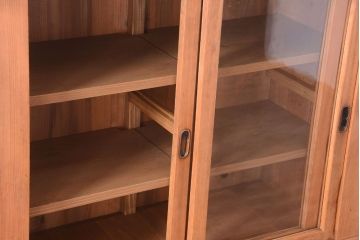 アンティーク家具　古民具・骨董　三尺　木味が美しい重ね収納棚(水屋箪笥)