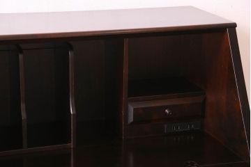 中古　北海道民芸家具　片袖ライティングビューロー(定価約28万8千円)