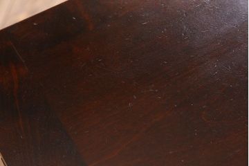 中古　北海道民芸家具　片袖ライティングビューロー(定価約28万8千円)