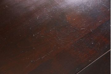 中古　北海道民芸家具　片袖ライティングビューロー(定価約28万8千円)