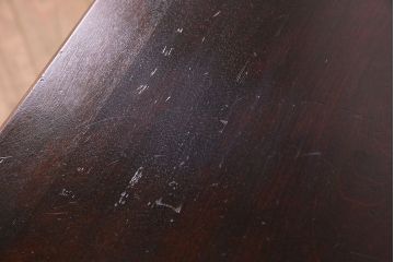 中古　北海道民芸家具　片袖ライティングビューロー(定価約28万8千円)