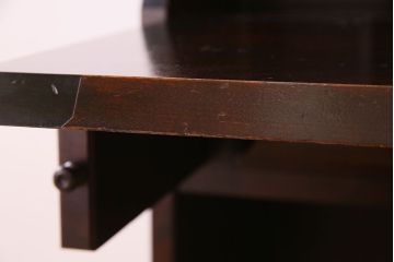 中古　北海道民芸家具　片袖ライティングビューロー(定価約28万8千円)