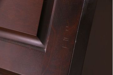 中古　北海道民芸家具　片袖ライティングビューロー(定価約28万8千円)