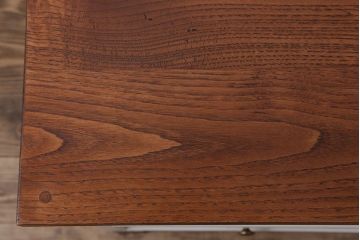 アンティーク家具　気泡ガラス入り!アンティークペイントローボード