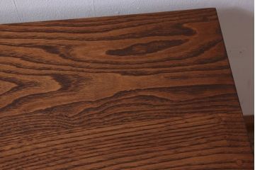 アンティーク家具　気泡ガラス入り!アンティークペイントローボード