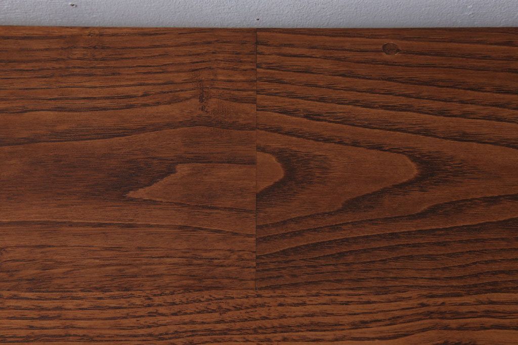 アンティーク家具　気泡ガラス入り!アンティークペイントローボード