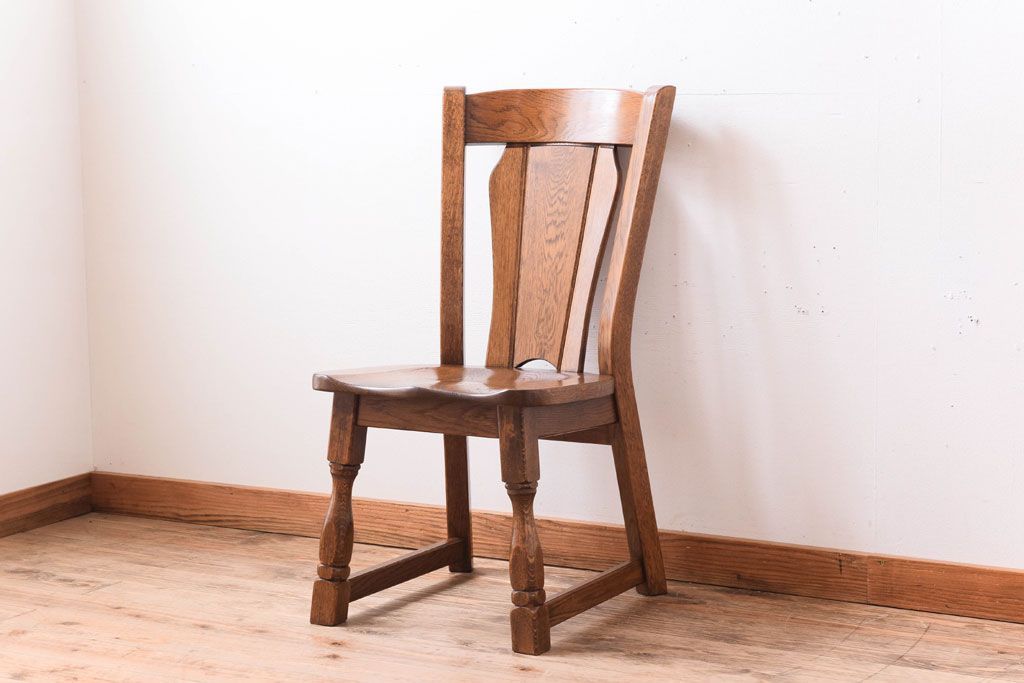 中古　ダッチカントリースタイル　オランダ　ダイニングチェア(1)