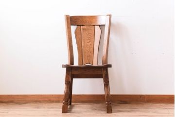 中古　ダッチカントリースタイル　オランダ　ダイニングチェア(1)