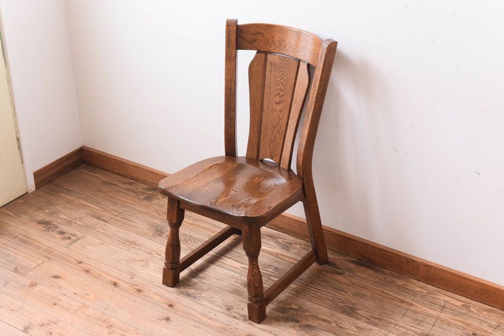 中古　ダッチカントリースタイル　オランダ　ダイニングチェア(1)