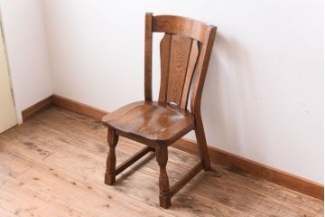 中古　ダッチカントリースタイル　オランダ　ダイニングチェア(1)