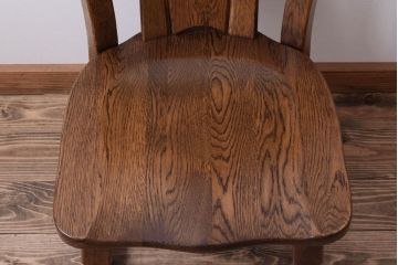 中古　ダッチカントリースタイル　オランダ　ダイニングチェア(1)