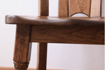 中古　ダッチカントリースタイル　オランダ　ダイニングチェア(1)