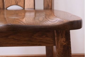 中古　ダッチカントリースタイル　オランダ　ダイニングチェア(1)